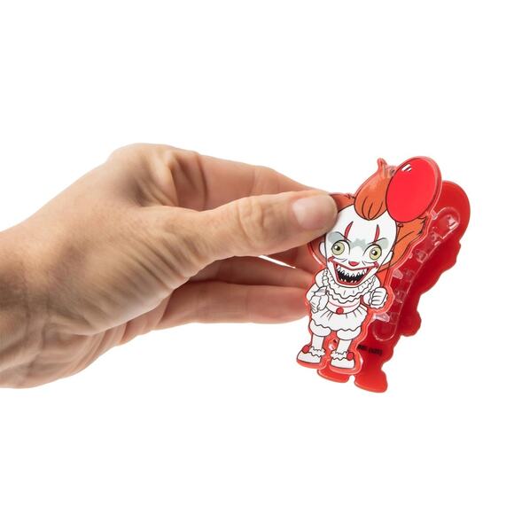 🔥 IT CHAPTER ONE PENNYWISE HORROR HAIR CLAW CLIP BNWT🔥 - Picture 3 of 3